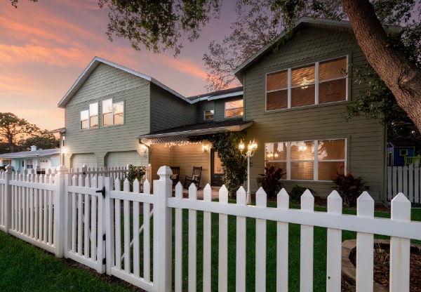 Farmhouse style home in Illinois