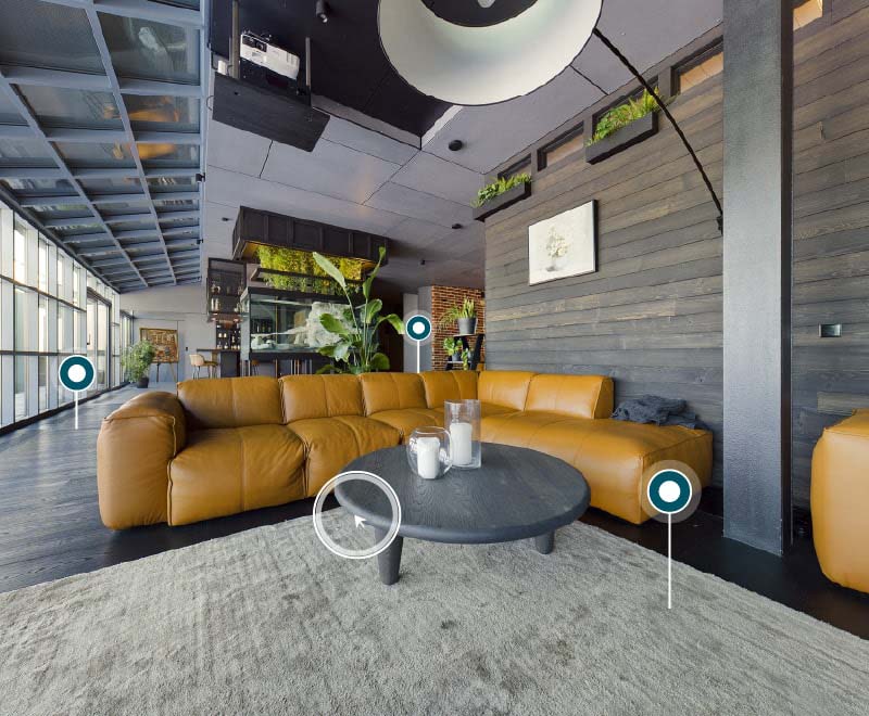 360 virtual tour of an home