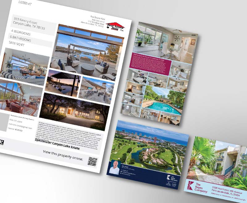 Print material samples