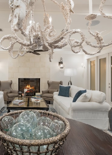 Interior of a Paris home